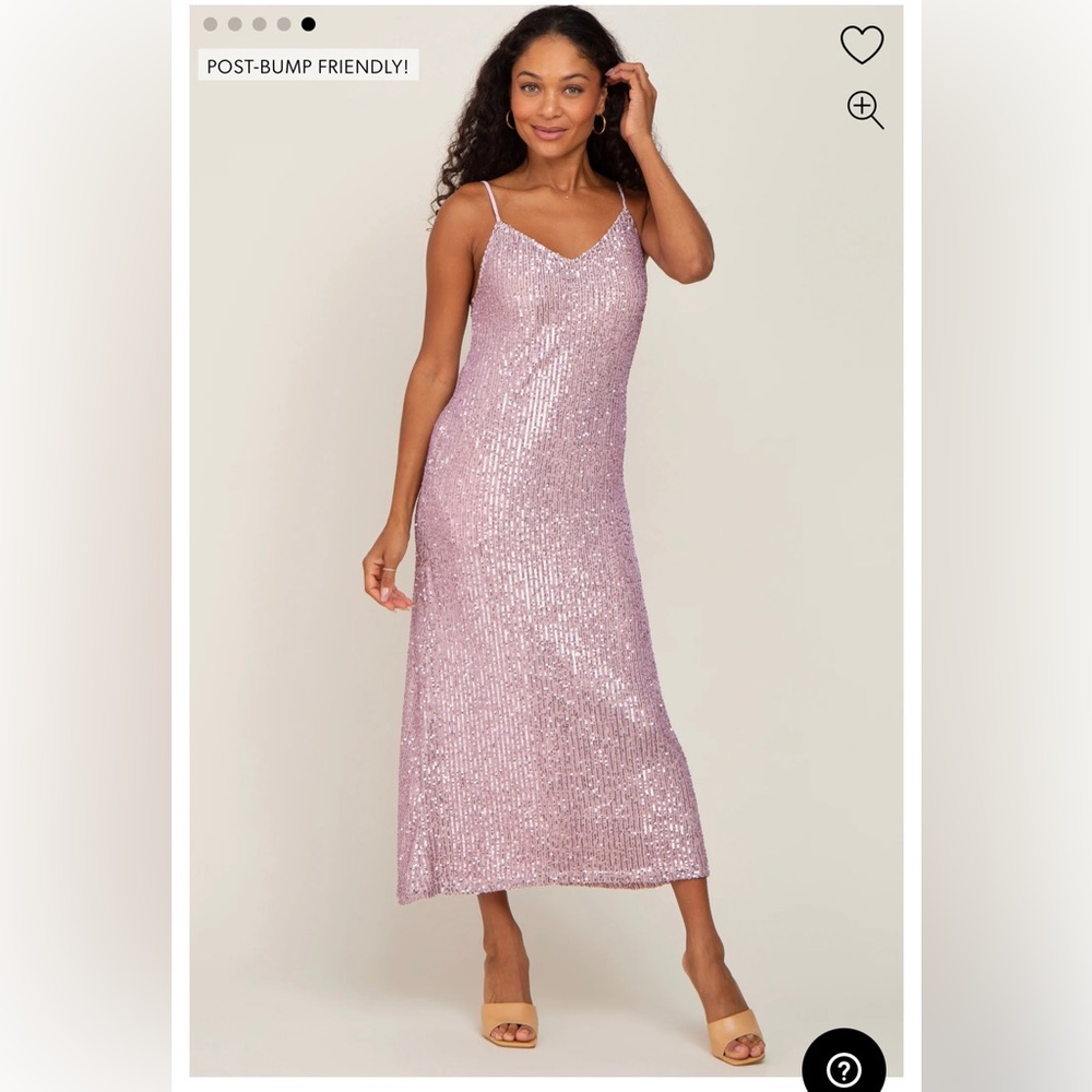 NWT Pink Sequin Dress - Maternity or not! (It’s just stretchy)